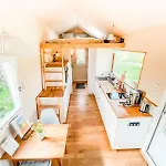 度假居 Tinyhouse Minimalus I - Outdoorkueche Und Nebeldusche *