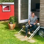 Tinyhouse Minimalus I - Outdoorkueche Und Nebeldusche