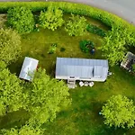 度假居 Tinyhouse Minimalus I - Outdoorkueche Und Nebeldusche