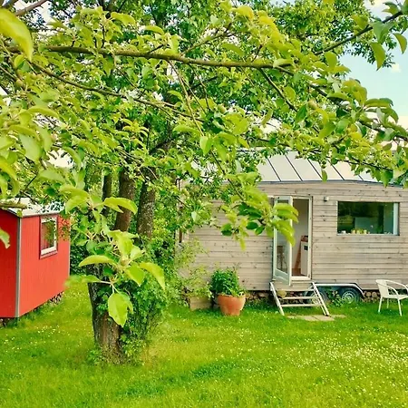 Tinyhouse Minimalus I - Outdoorkueche Und Nebeldusche 度假居