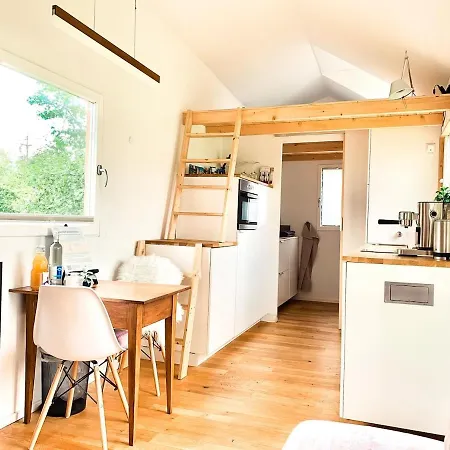 度假居 Tinyhouse Minimalus I - Outdoorkueche Und Nebeldusche Dachsenhausen