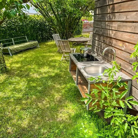 Tinyhouse Minimalus I - Outdoorkueche Und Nebeldusche 度假居