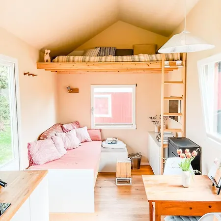 Tinyhouse Minimalus I - Outdoorkueche Und Nebeldusche 度假居